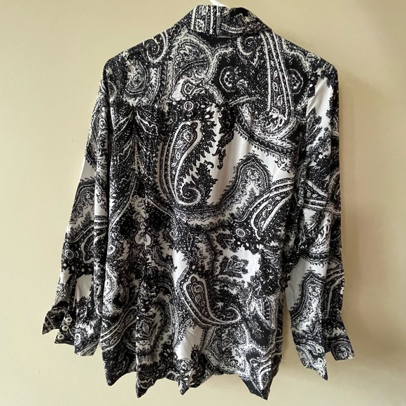 Jeanne Beker Paisley Blouse - Picture 2 of 4